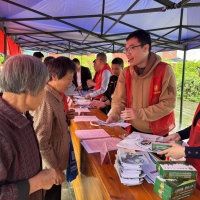 清明宣传护生态禁毒防火双筑牢