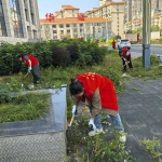 钟山县总工会：清洁户外家园 扮靓职工“文化乐园”