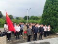 缅怀先烈志 赓续红色魂——清塘镇开展清明祭扫烈士墓活动